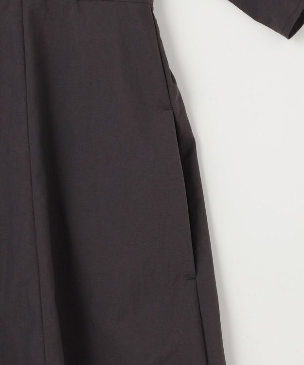 NAVE 【ReNAVE・洗える/撥水加工/接触冷感/UVケア/セットアップ】ナイロンタスラン ワンピース グレー系