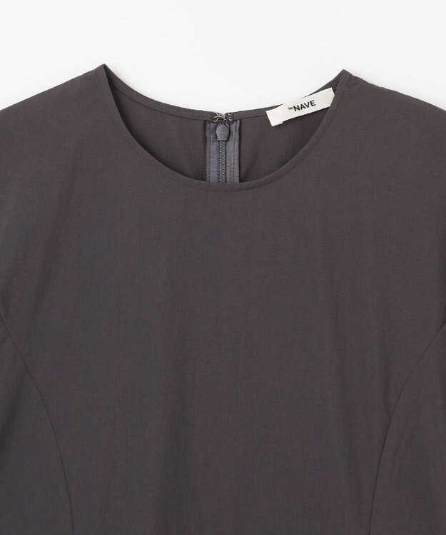 NAVE 【ReNAVE・洗える/撥水加工/接触冷感/UVケア/セットアップ】ナイロンタスラン ワンピース グレー系