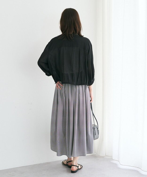 YECCA VECCA タックフレアスカート Check
