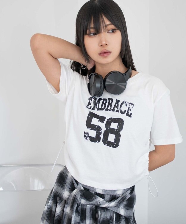 WEGO グラフィックドロストショートT 柄7