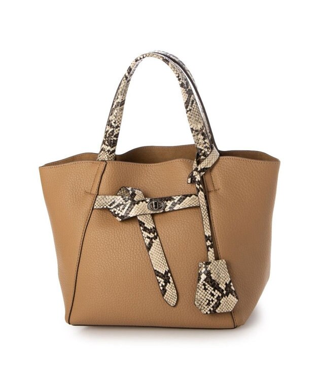 UNBILLION カシュカシュ cachecache / ベルトディテールフェイクレザートート アソート