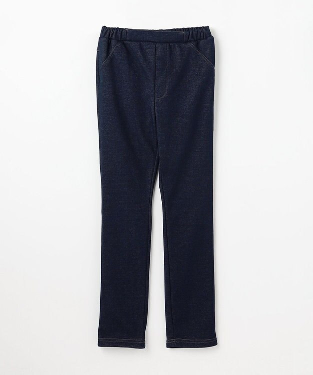 組曲 KIDS 【150-160㎝】 シャギーデニムパンツ ネイビー