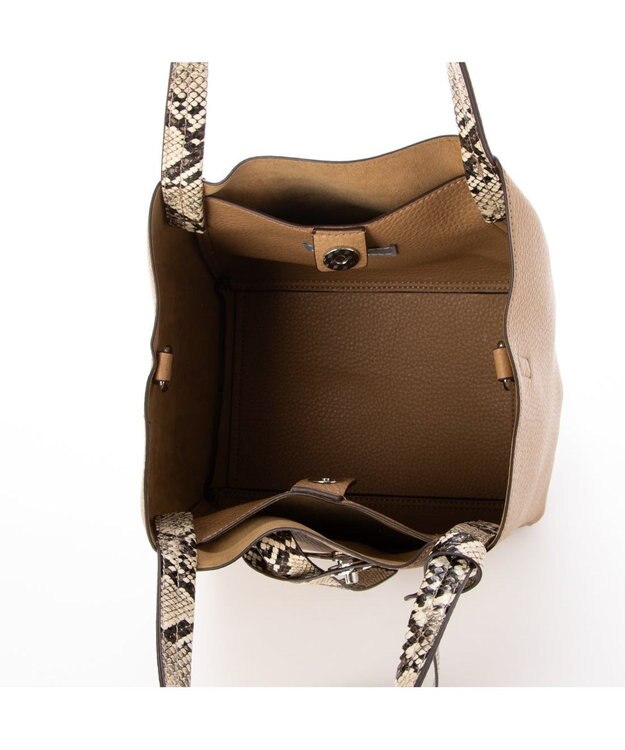 UNBILLION カシュカシュ cachecache / ベルトディテールフェイクレザートート アソート