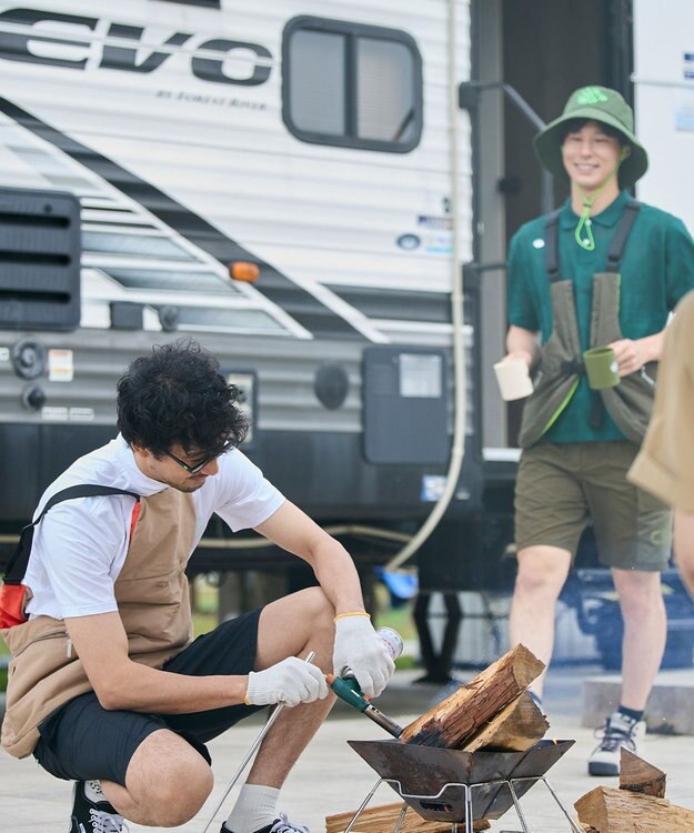 PW CIRCULUS 【GOLF OUT掲載アイテム】【着用可能BAG】【UNISEX】2WAY ウェアラブルバッグ  ゴルフ ベージュ系