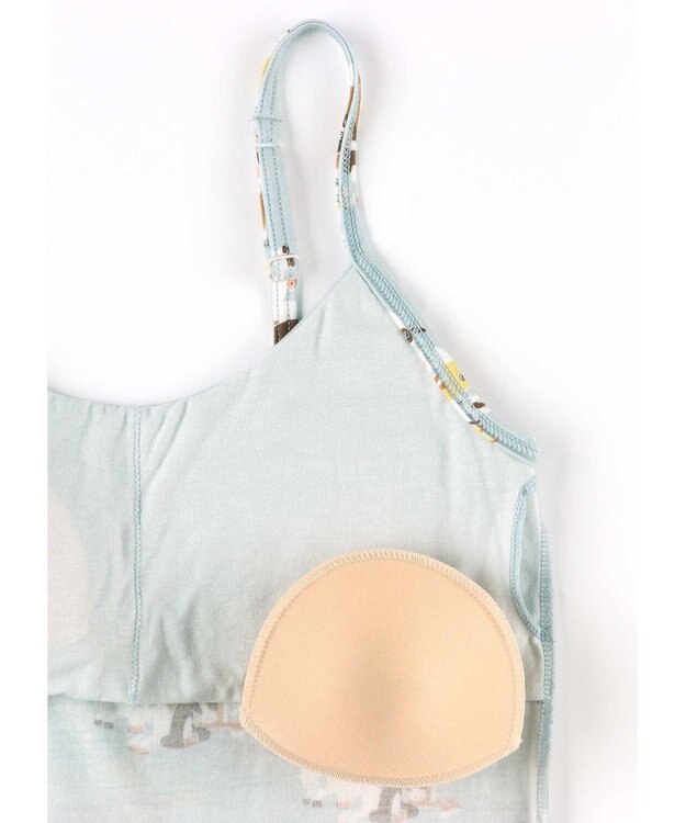 une nana cool 2026年お年賀「まるっとうまくいく」 カップ付きキャミソール グレー