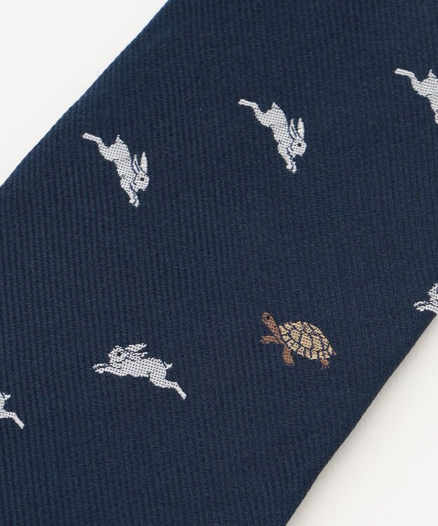 J.PRESS MEN 【J.PRESS JOKE TIE COLLECTION】ウサギと亀 ネイビー系8