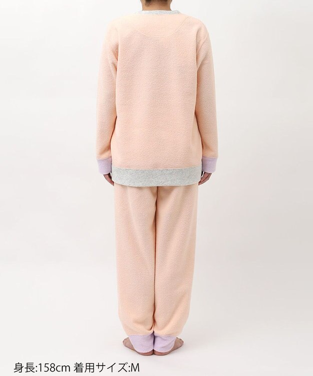 tsumori chisato SLEEP ツモリチサト パジャマ 長袖 長ズボン あったか レディース UDW456 /ワコール ピンク