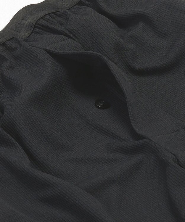 WACOAL MEN インナーボトム　【ムレからの解放】　吸放湿性　吸汗速乾　ひざ下丈　前開き　/ ブロス　GS3330 ブラック