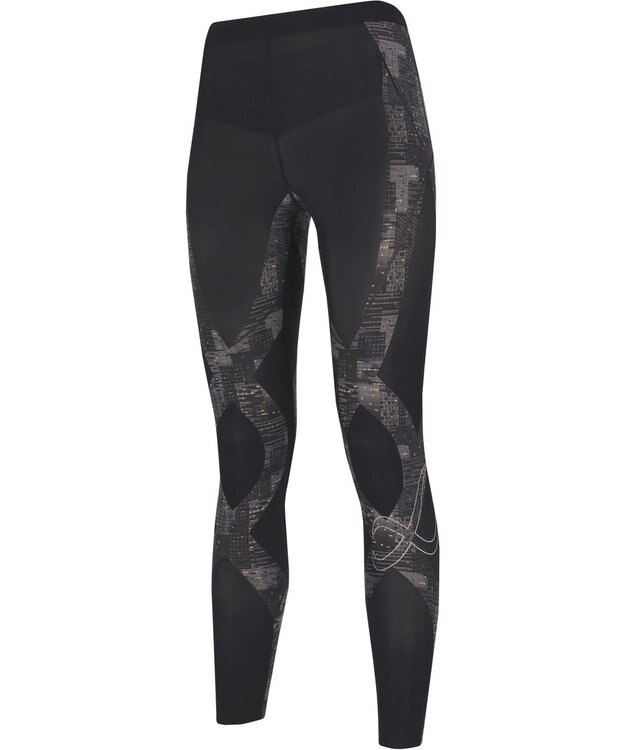 CW-X 【WOMEN】 スポーツタイツ 下半身フルサポート ジェネレーターモデル2.0 吸汗速乾 抗菌防臭 HZY399 /ワコール シルバーグレー
