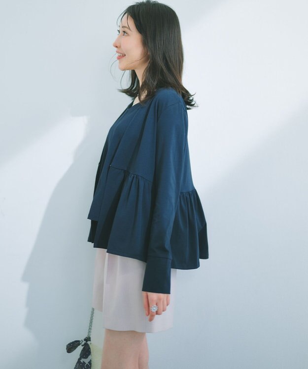 組曲 S 【美人LABコラボ】ビューティーファンクションジャージー ハートラインアンサンブル ネイビー系