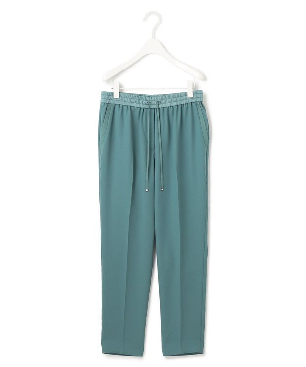 ICB 【新色追加・接触冷感・UVケア・速乾・洗える】FluidBackSatin ドロストパンツ カデットブルー系