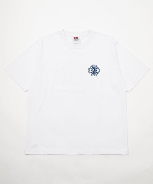 WEGO 【ユニセックス着用ITEM/MLサイズ展開】BENDAVISサークルロゴT（SS） ホワイト