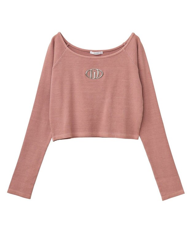 Green Parks ＥＧＯＩＳＴピグメントリブプルオーバー Orange