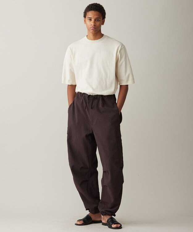 UNFILO MENS TENNEN TOUCH カーゴパンツ [24年春夏商品] ブラウン