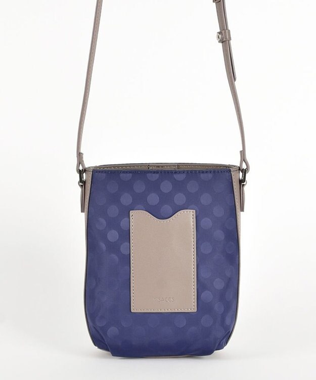 Y'SACCS 木村多江×Y'SACCS PolkaDots ミニショルダー ネイビー