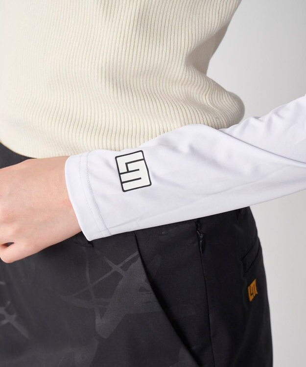 FILA GOLF／marie claire 【LOUDMOUTH】ボレロアームカバー White