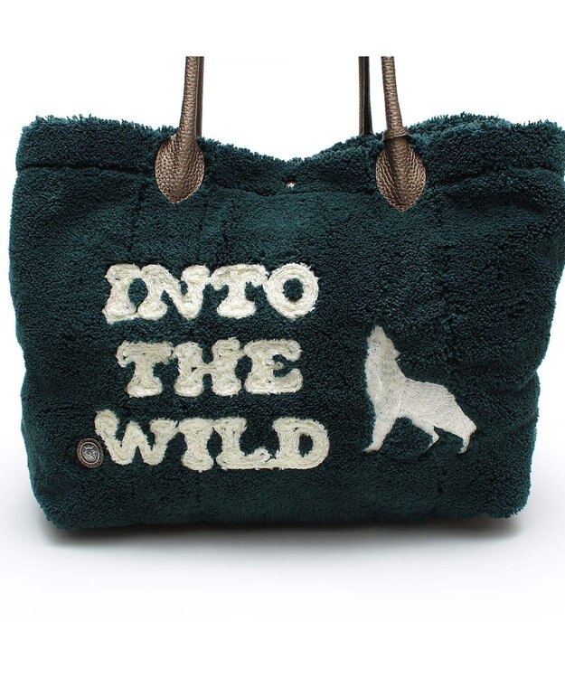 A.D.M.J. 【もこもこ】オスカー/コード刺しゅうキューブトート34cm(Dカン＋) MINELAL WOODS