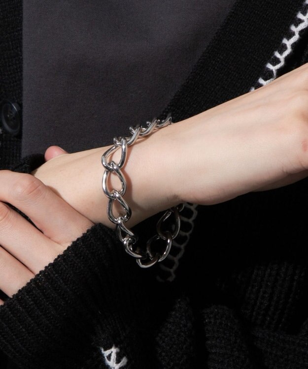 WEGO Mステンレスヘビーチェーンブレスレット 柄4