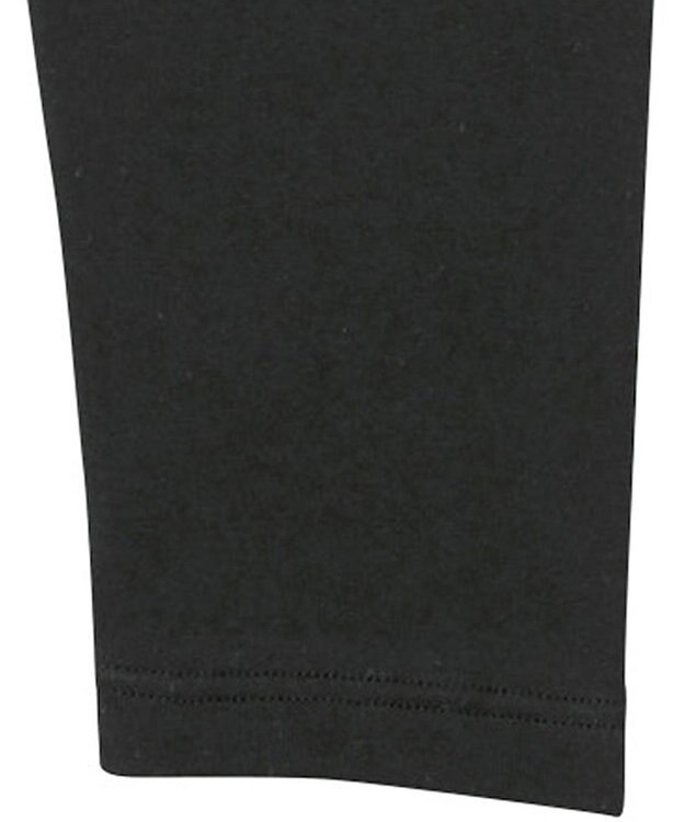 WACOAL MEN 綿混インナー ボトム 足首丈 しっかりあたたかい 保温性 肌側起毛 ストレッチ素材 前開き メンズ GS6021 /ブロス ブラック