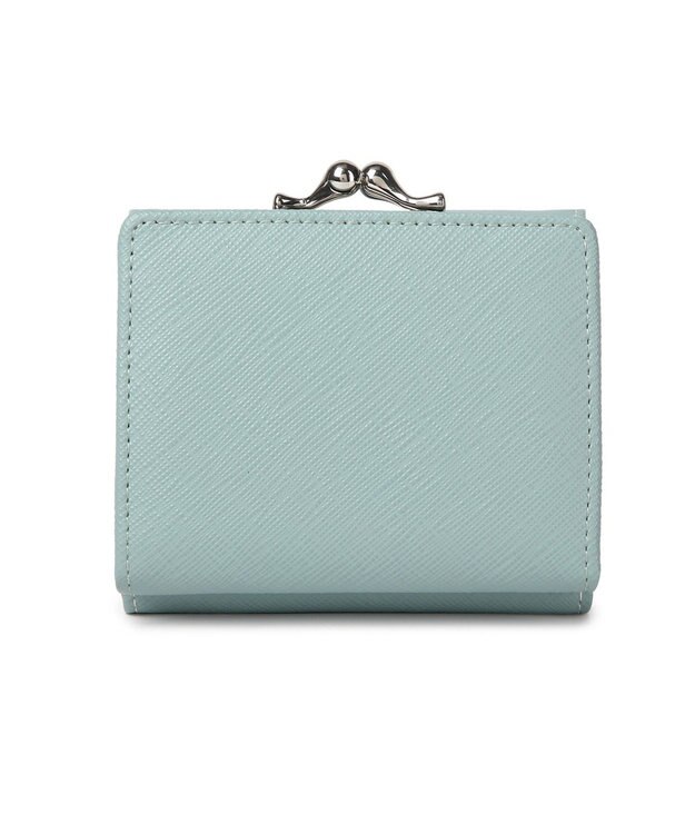 style code 【MERCURYDUO/マーキュリーデュオ】ダイアナ　トリコカラー口金ミニ財布 ミント