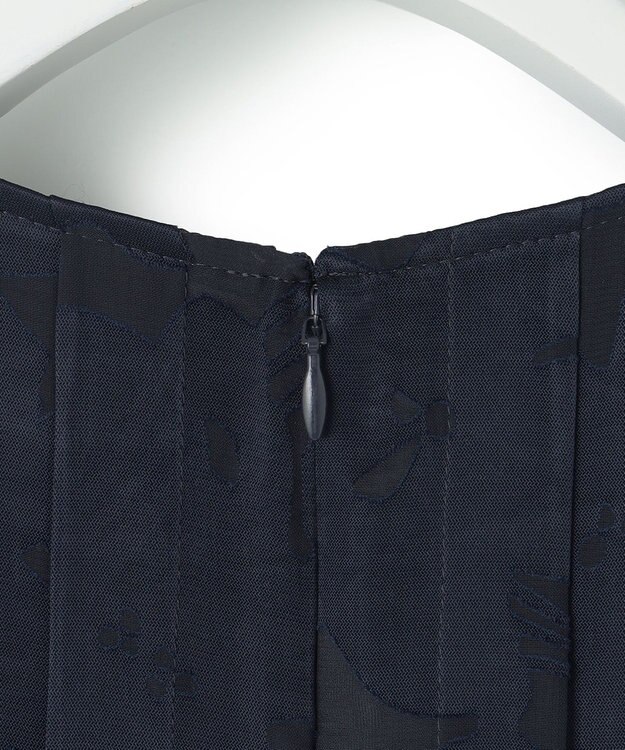 23区 【APPLAUDIR】フローラルオパール ドレス ネイビー系