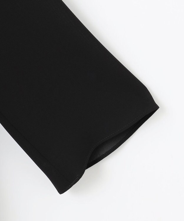 自由区 FORMAL 【洗える】セオアルファバラシャ ウォッシャブル ワンピース ブラック系