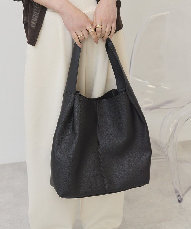 AMERICAN HOLIC 軽量ワンハンドルA4トートバッグ Black