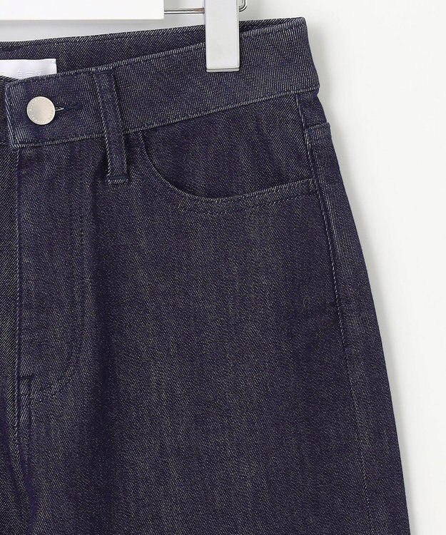 自由区 【洗える】ウスカルデニム ワイドパンツ インディゴ