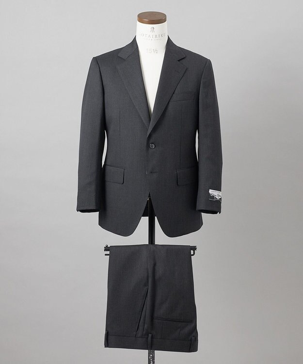 GOTAIRIKU 【御幸毛織】ドライスピナーツイルストレッチスーツ_グレー グレー系