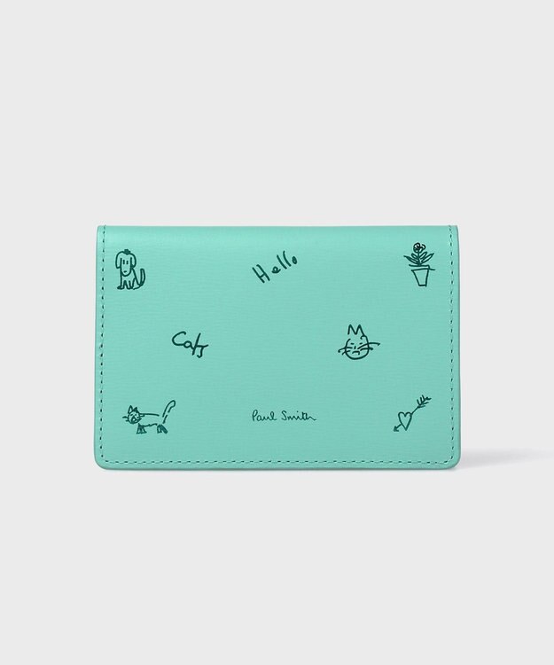 Paul Smith カラードゥードゥル パスケース ミントグリーン