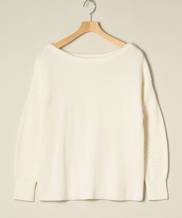 ONWARD Reuse Park 【any FAM】ニット春夏 ホワイト