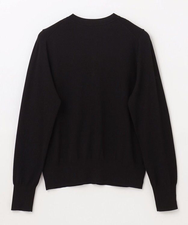 GRACE CONTINENTAL クルーニットカーディガン ブラック