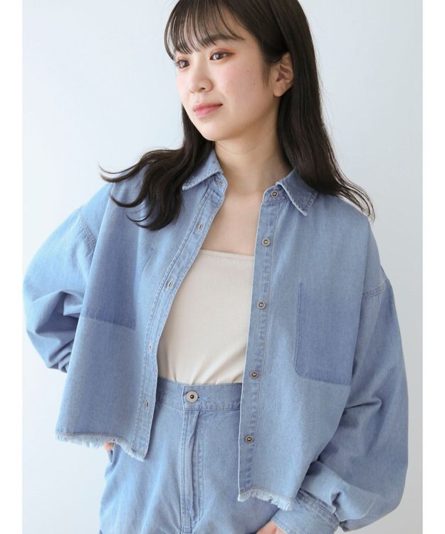 Green Parks カップ付き天竺インナー Light Beige