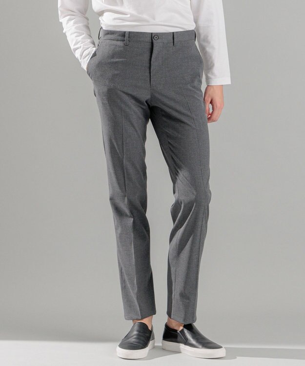 JOSEPH HOMME 新素材・新型【洗える/ストレッチ】キャリーマンストレッチ テーパードパンツ / CITY ライトグレー系