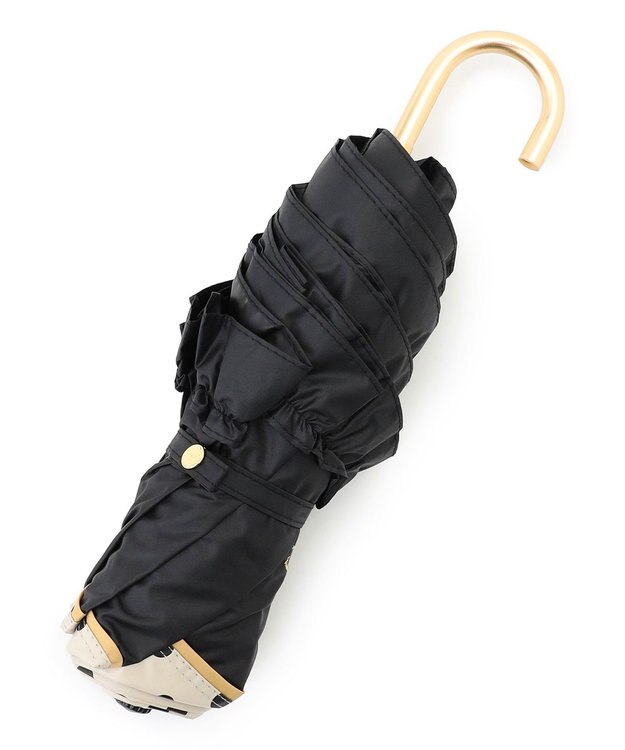 TOCCA 【晴雨兼用】DREAM OF DOTS UMBRELLA 折り畳み傘 収納バッグ付き ベージュ系