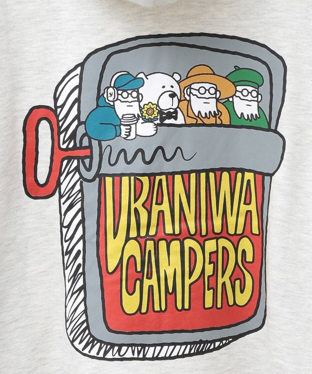 CRAFT STANDARD BOUTIQUE URANIWAプリントパーカー Oatmeal