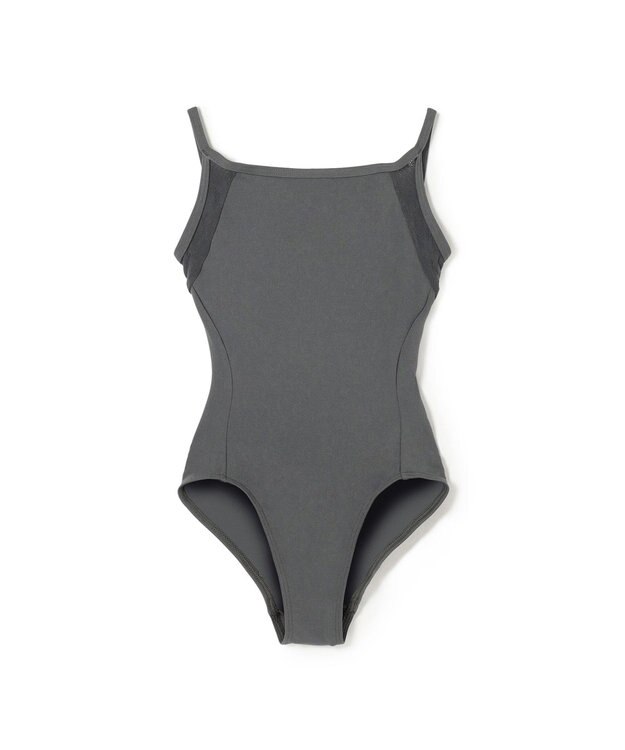 Chacott 【MAY NAGAHISA】ジュニア キャミソールレオタード ダークグレー