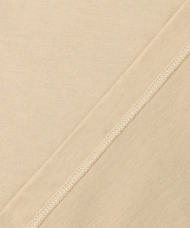 23区 L 【SLOW/一部店舗限定】ヴィンテージライク ロゴ Tシャツ ベージュ系