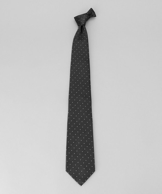 GOTAIRIKU GOTAIRIKU別注【日本製】シルク ネクタイ_小ドット グレー系8