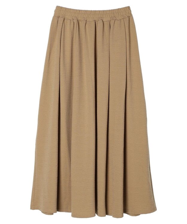 Green Parks ・ＳＵＧＡＲ　ＳＰＯＯＮ　ギャザーフレアスカート Beige