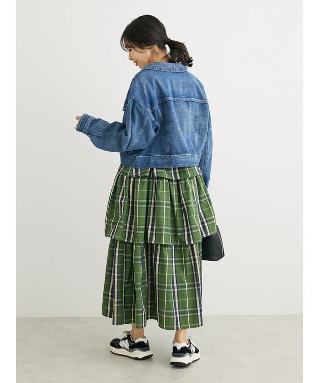 Green Parks ・ＳＵＧＡＲ　ＳＰＯＯＮ　カラーデニムＧジャン Indigo