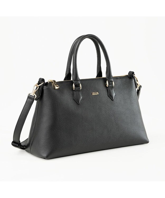 IBIZA アクセソリオ　牛革　2WAYバッグ 濃茶