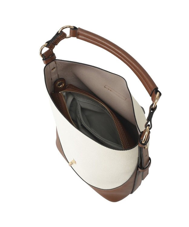 YECCA VECCA ポーチインショルダーバッグ Brown