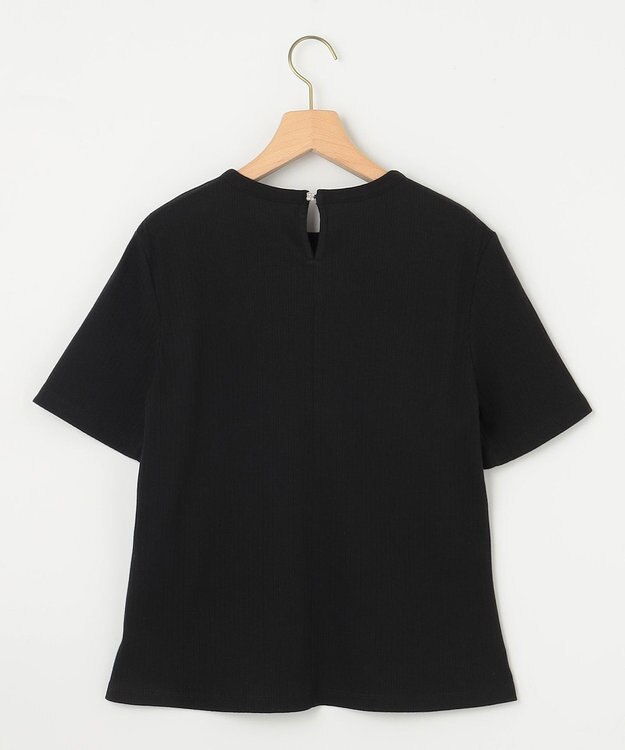 組曲 S ベーシックリブ Tシャツ ブラック系