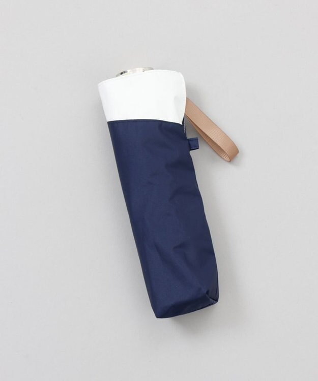 AURORA 【 BLAO（ブラオ）】サマーシールド 変形切継ぎ晴雨兼用傘(折りたたみ傘) ネイビー