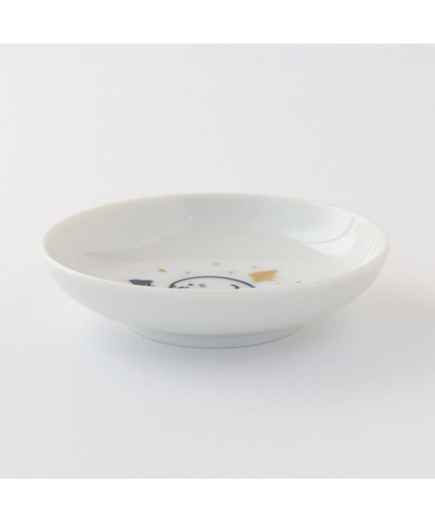 Mother garden しろたん 豆皿 5枚セット 《正面 市松 水玉 千鳥 雲》 5枚セット