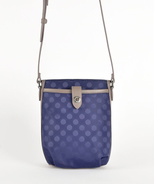Y'SACCS 木村多江×Y'SACCS PolkaDots ミニショルダー ネイビー