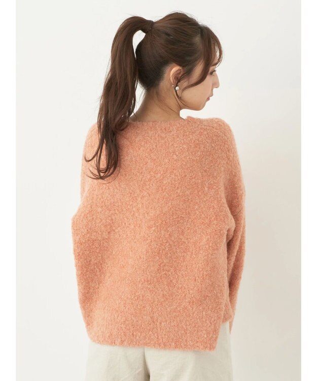 earth music&ecology ブークレプルオーバー Orange