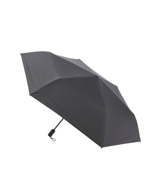 MOONBAT 【大きめ】晴雨兼用日傘 自動開閉 無地／一級遮光 遮熱 UV ワイド58cm ブラック