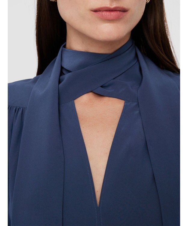 JOSEPH ニューCDC　Vネックドレス Harbour